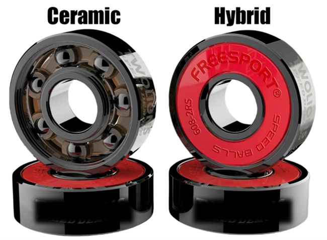 Ceramic style bearings